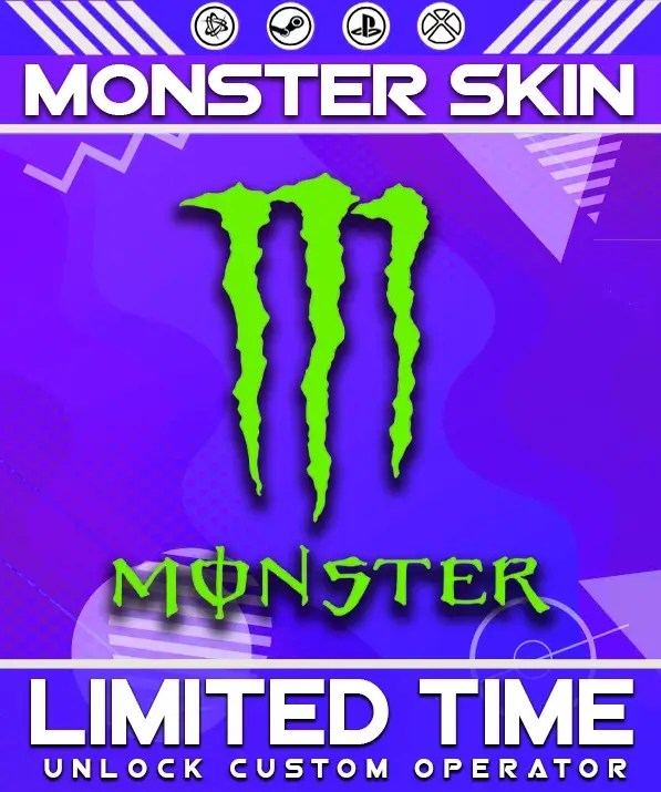 COD MW3 Monster Energy Skin For Sale