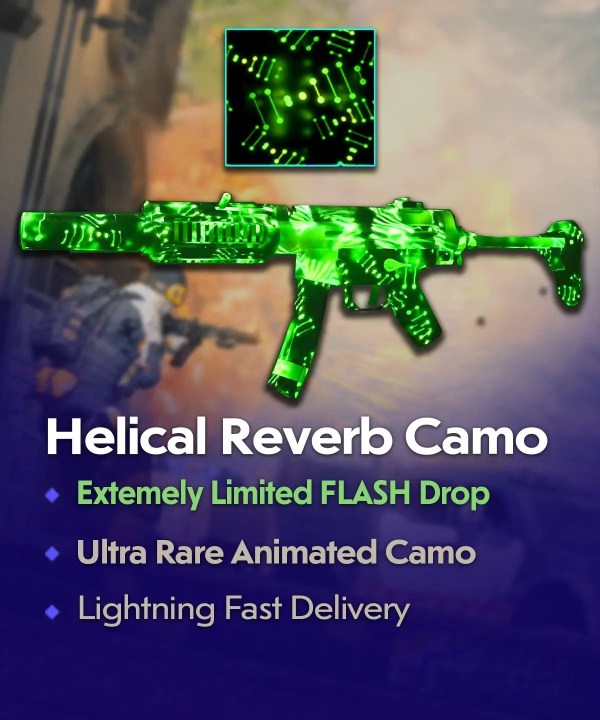 COD MW3 Helical Reverb Camo Boost
