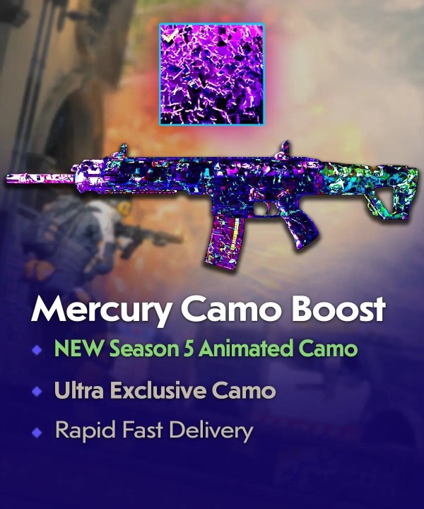 COD MW3 Mercury Camo Boost