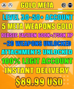XDefiant Accounts For Sale Gold