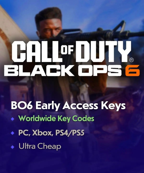 Call of Duty Black Ops 6 Beta Early Access Keys - All Platforms