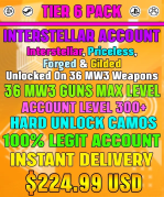 Call of Duty Accounts For Sale Interstellar