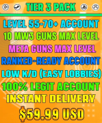Call of Duty Accounts For Sale Tier 3
