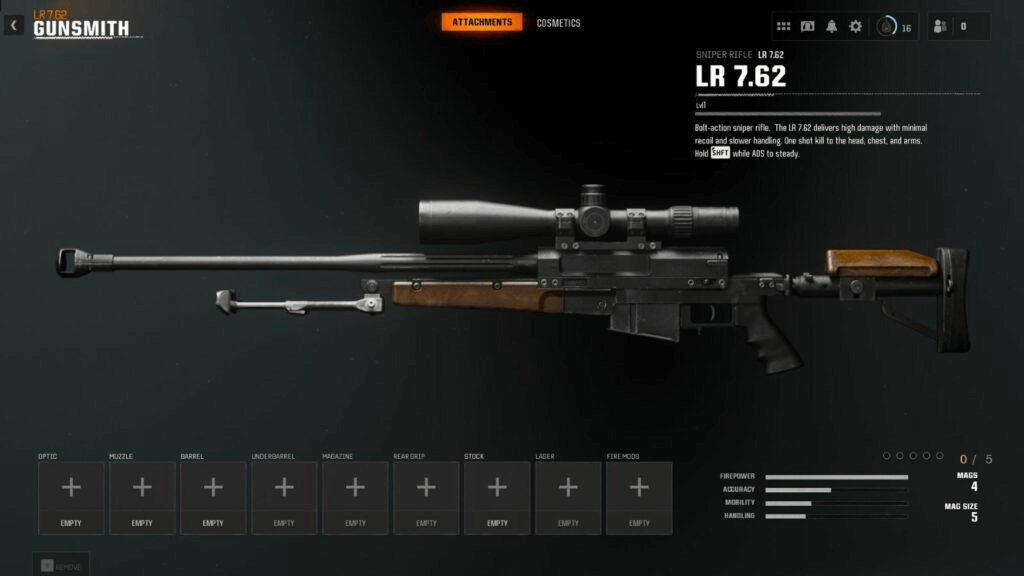 LR 7.62 (Sniper’s Choice)