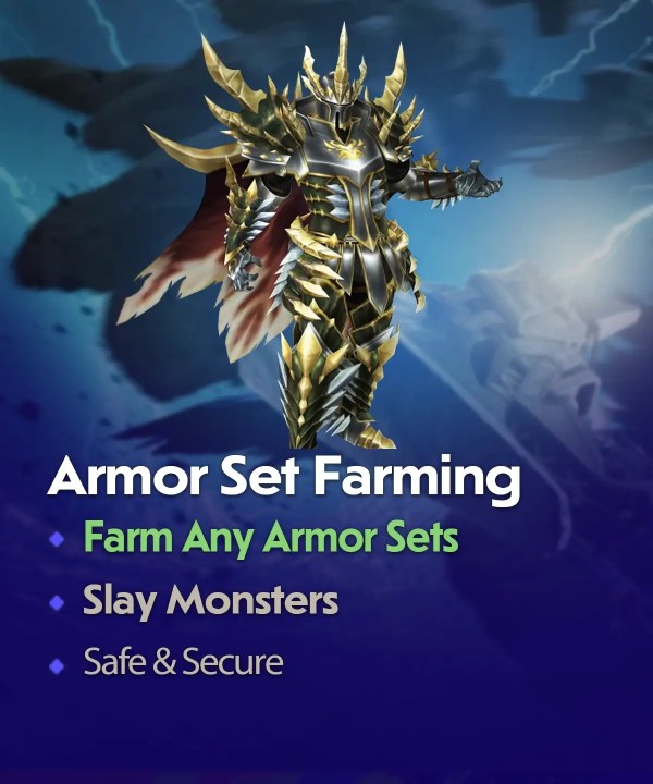 Monster Hunter Wilds Armor Set Farming Service