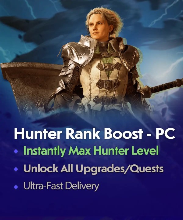 Monster Hunter Wilds Hunter Rank Boost PC
