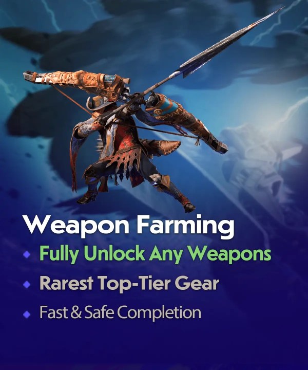 Monster Hunter Wilds Weapon Farming Service