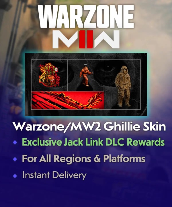 Call of Duty MW2 Ghillie Skin - Jack Links Yeti DLC Codes