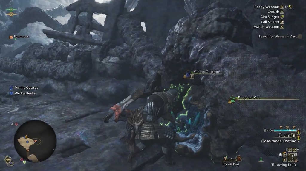 Dragonite Ore Monster Hunter Wilds