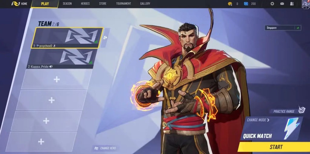 Add friends in Marvel Rivals