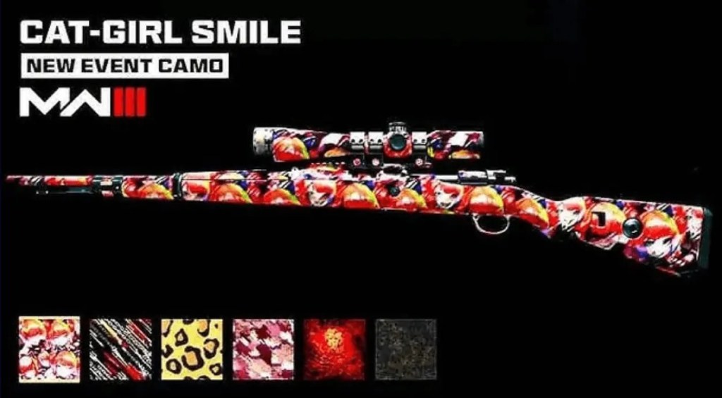 How To Unlock The Cat-Girl Smile Camo Before It’s Gone