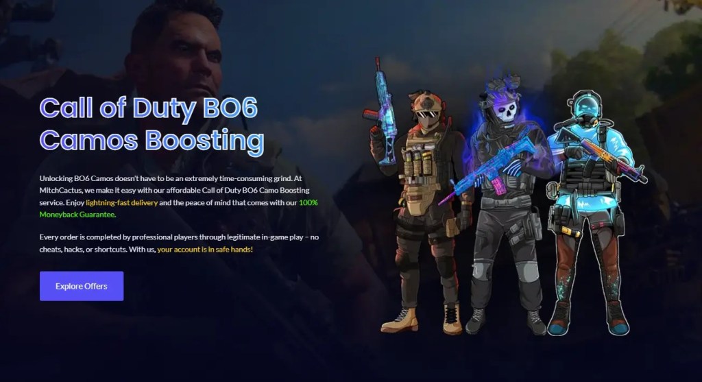 MitchCactus Camo Boosting