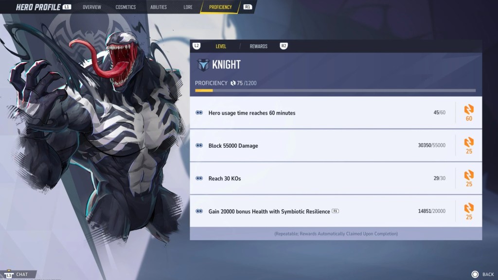 all heroes proficiency in Marvel Rivals