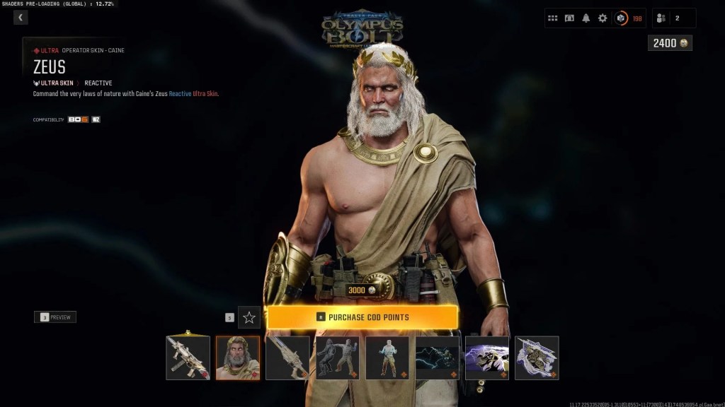 Tracer Pack Olympus Bolt Mastercraft Ultra Skin