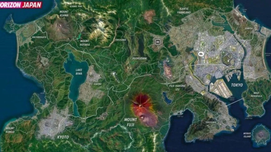 Forza Horizon 6 Map Japan