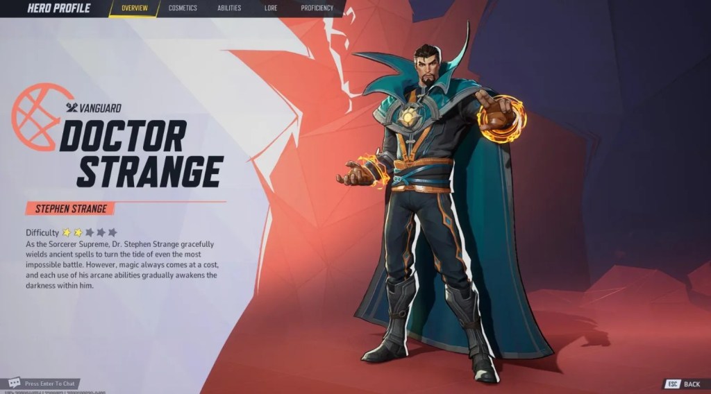 Free doctor strange skin