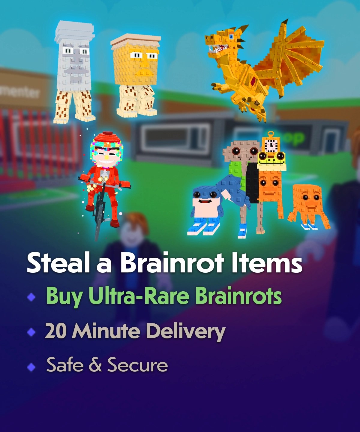Buy Steal a Brainrot Items Buy Steal a Brainrot Items
