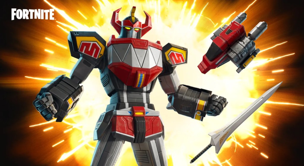 Megazord in Fortnite