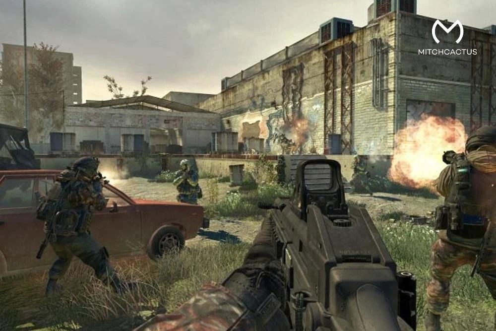 Call of Duty campaign gameplay