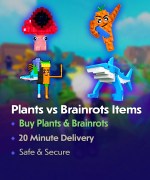 Buy Plants vs Brainrots Items