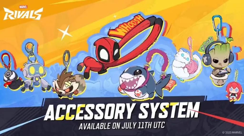Marvel Rivals Hero Accessories